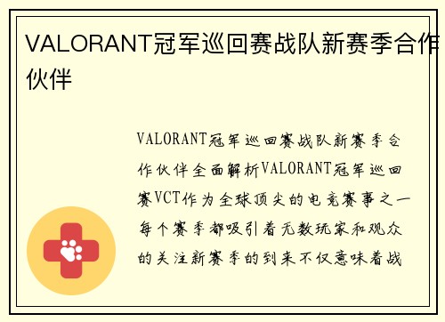 VALORANT冠军巡回赛战队新赛季合作伙伴
